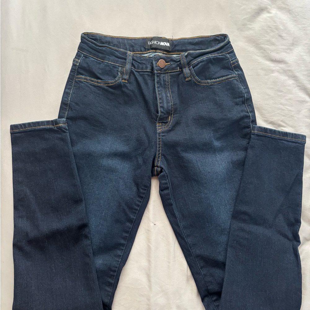 Fashion Nova Dark Blue Women’s Skinny Jeans